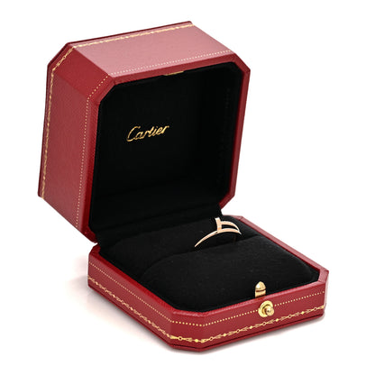 Cartier 18K Pink Gold Small Juste Un Clou Ring 57 8 5 of 5