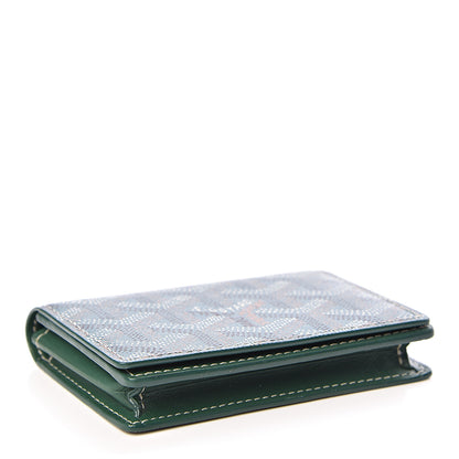 Goyard Goyardine Business Card Holder Green 4 of 8