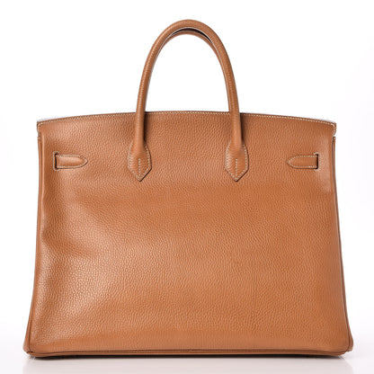 Hermes Ardennes Birkin 40 Naturelle 4 of 33