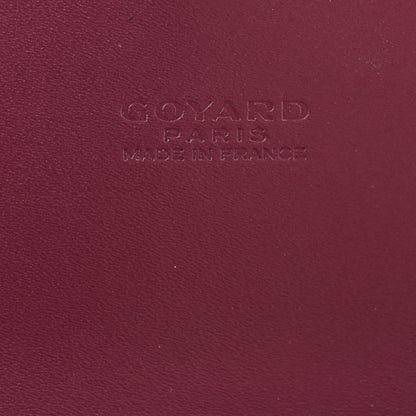 Goyard Goyardine Varenne Long Wallet Burgundy 6 of 8