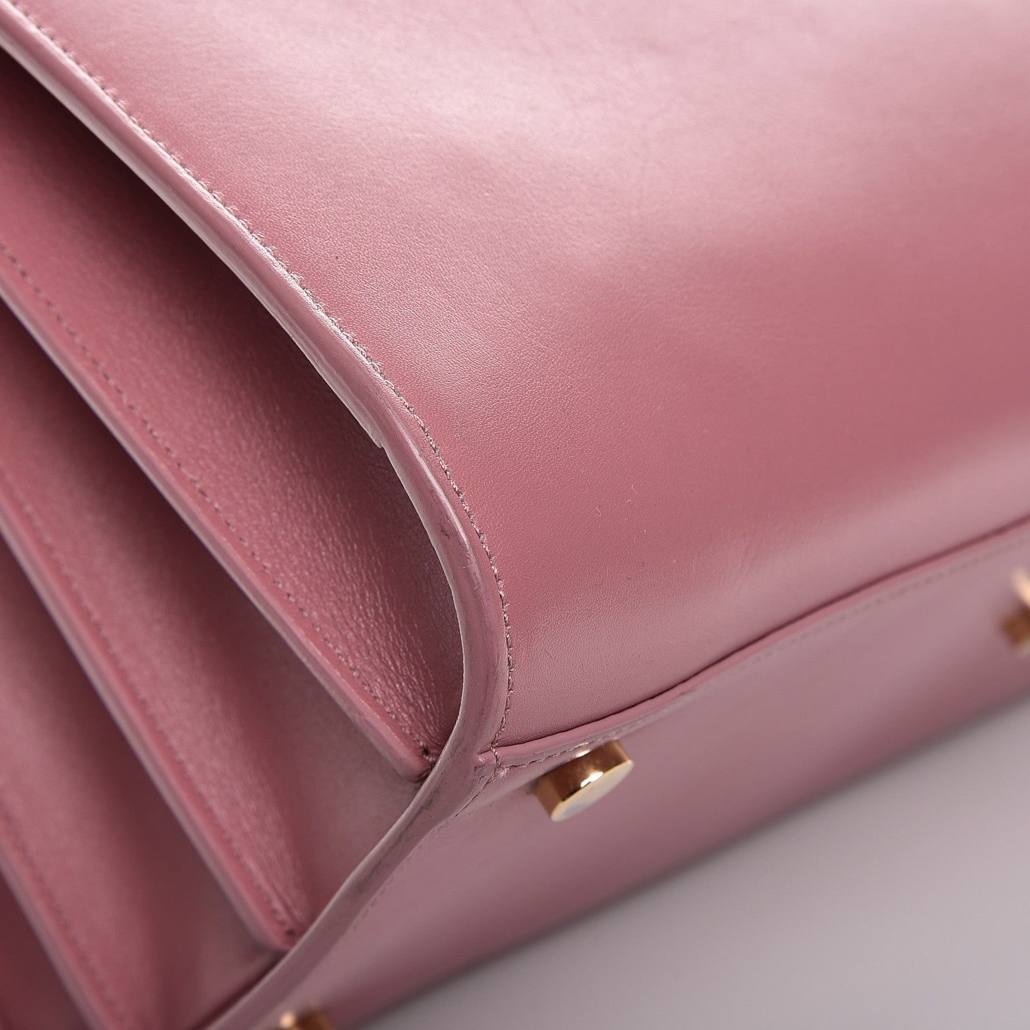 Saint Laurent Calfskin Small Sac De Jour Dark Rose 13 of 14