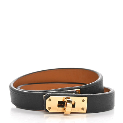 Hermes Swift Mini Kelly Double Tour Bracelet T1 Black 1 of 6