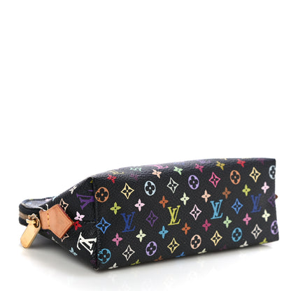 Louis Vuitton Monogram Multicolor Cosmetic Pouch Black Grenade 4 of 18