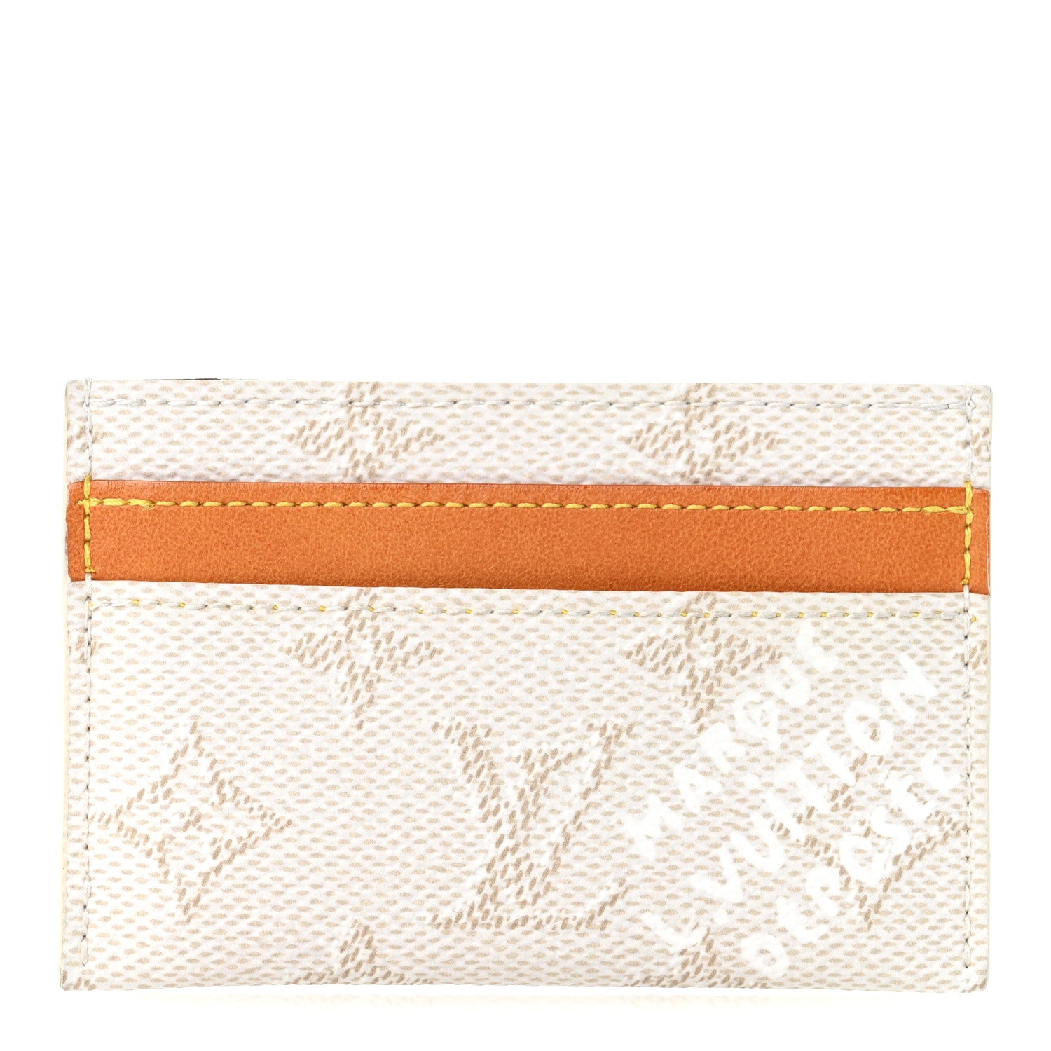 Louis Vuitton Monogram Double Card Holder White 1 of 8