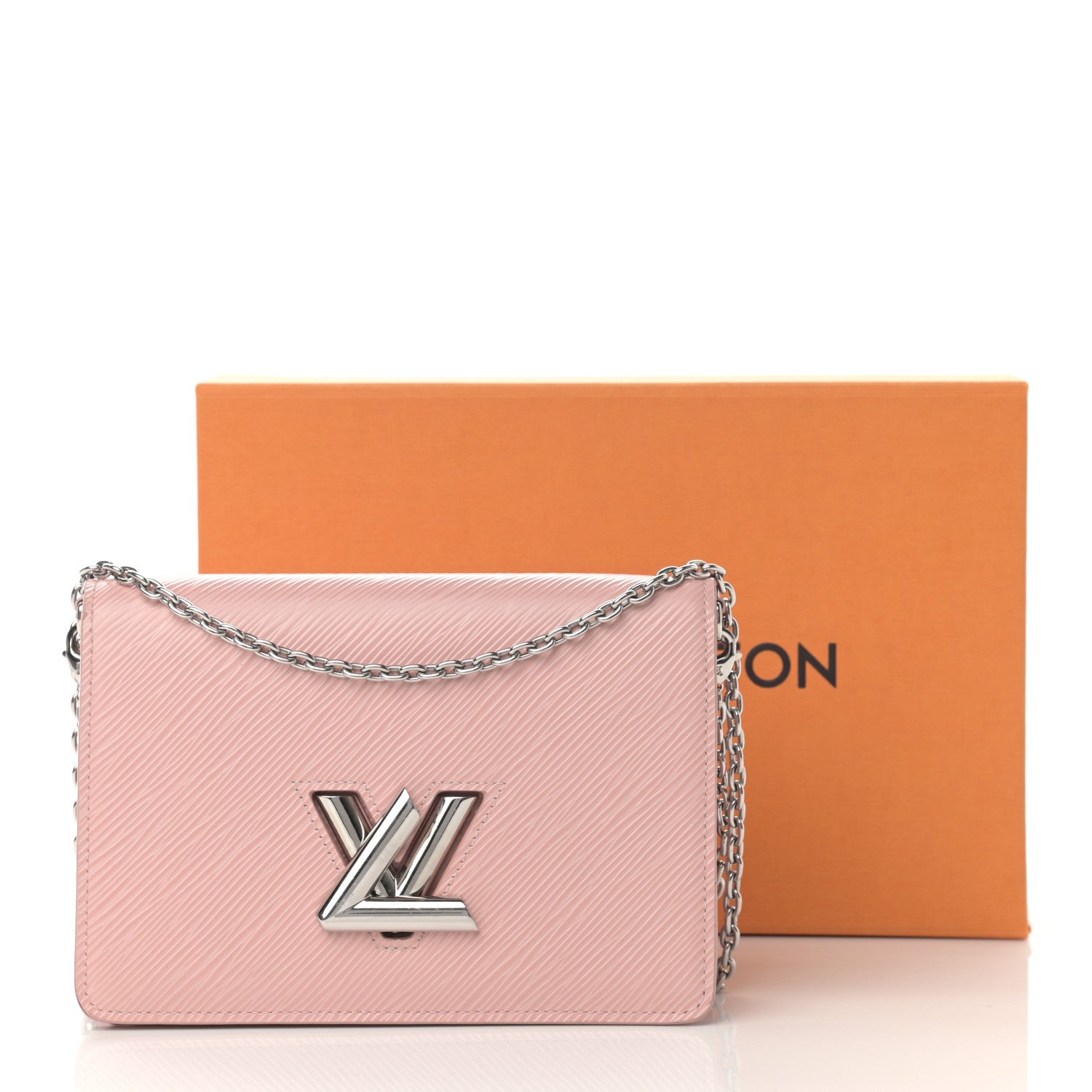 Louis Vuitton Epi Twist Belt Chain Wallet Rose Ballerine 16 of 16