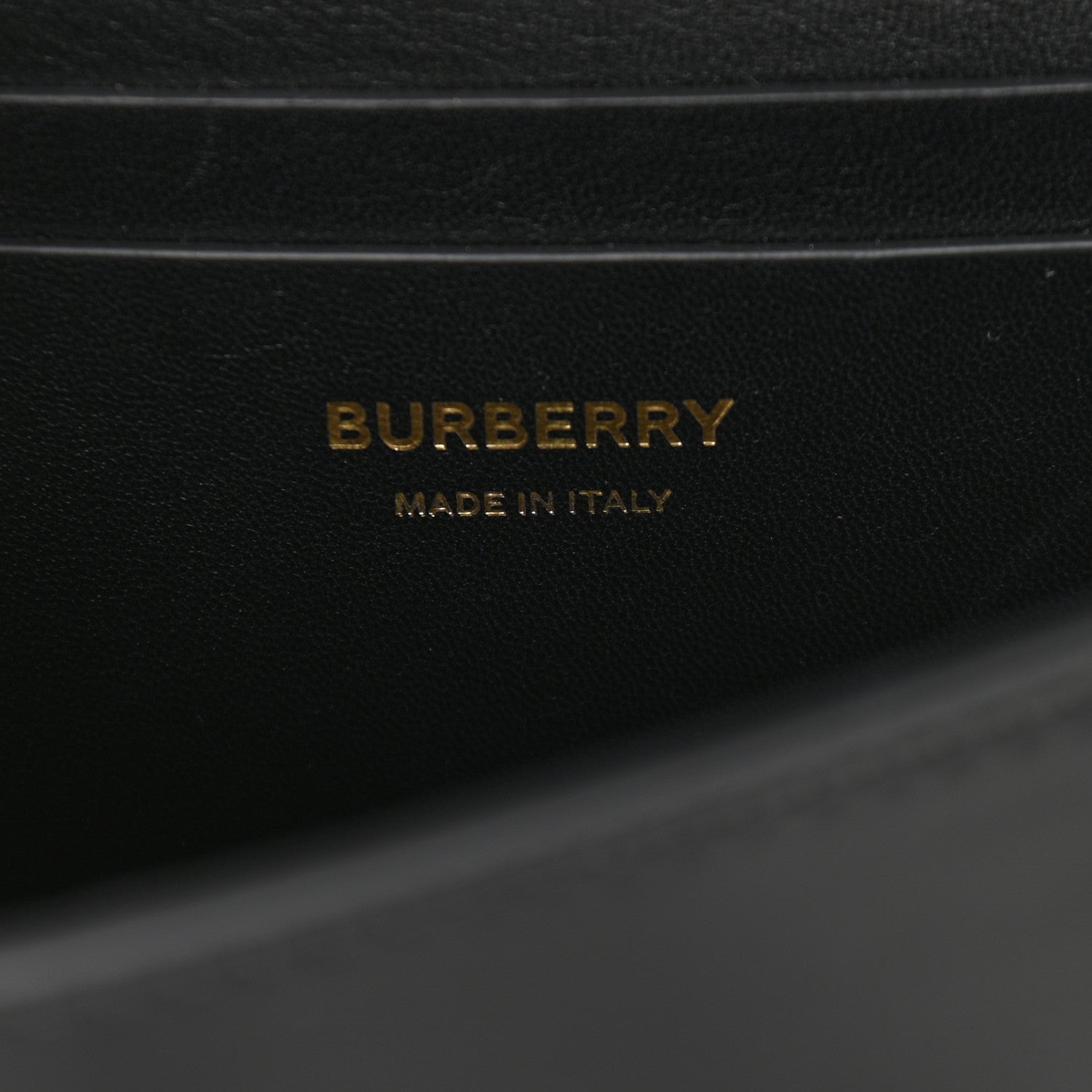 Burberry Calfskin Leopard Small Grace Bag Black 5 of 10