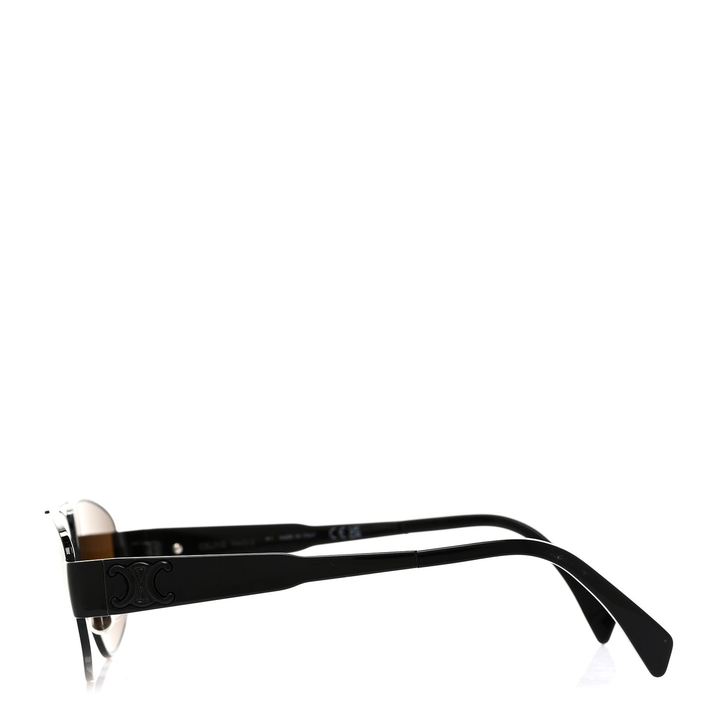Metal Triomphe 03 Sunglasses CL40281U Black Brown