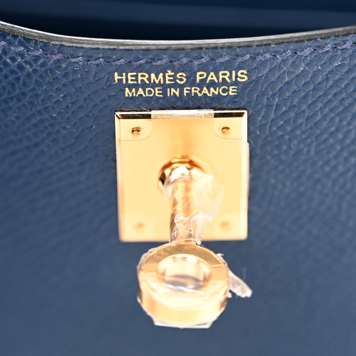 Hermes Epsom Mini Kelly Sellier 20 Bleu Navy 6 of 12