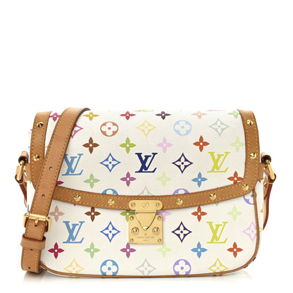 Louis Vuitton Monogram Multicolor Sologne White 1 of 13