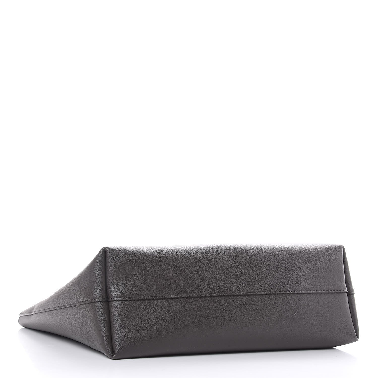 Saint Laurent Calfskin Large Shopping Tote Asphalt 5 of 11