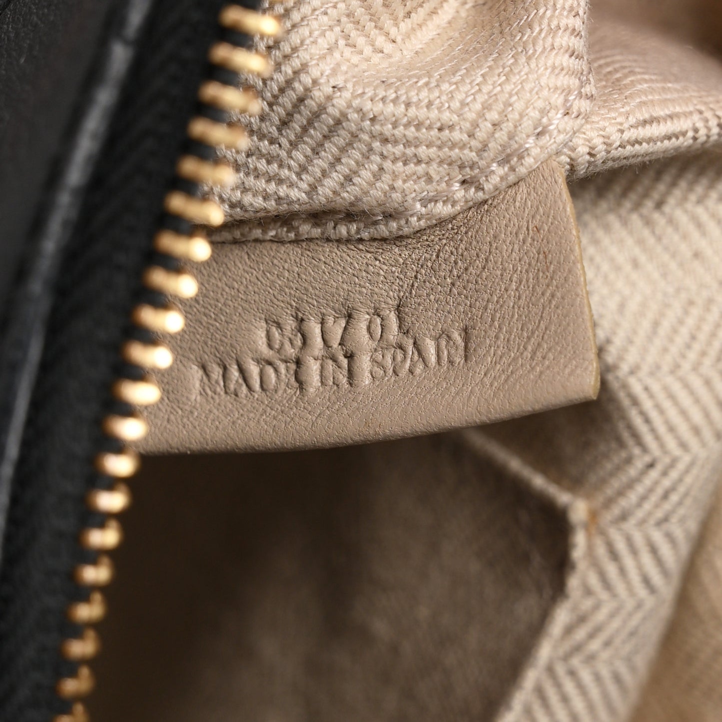 Calfskin Small Puzzle Bag Sand Hazelnut Ash
