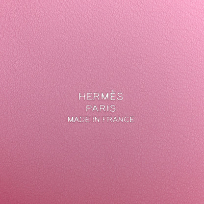 Hermes Swift Micro Lucky Daisy Picotin Lock Mauve Sylvestre 6 of 10