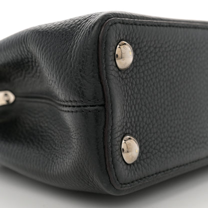 Louis Vuitton Taurillon Capucines BB Black 8 of 10