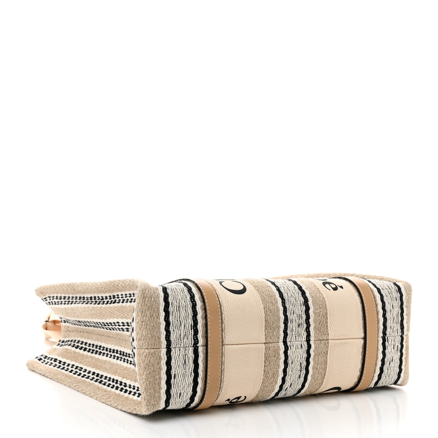 Knit Medium Woody Ribbon Tote Multicolor