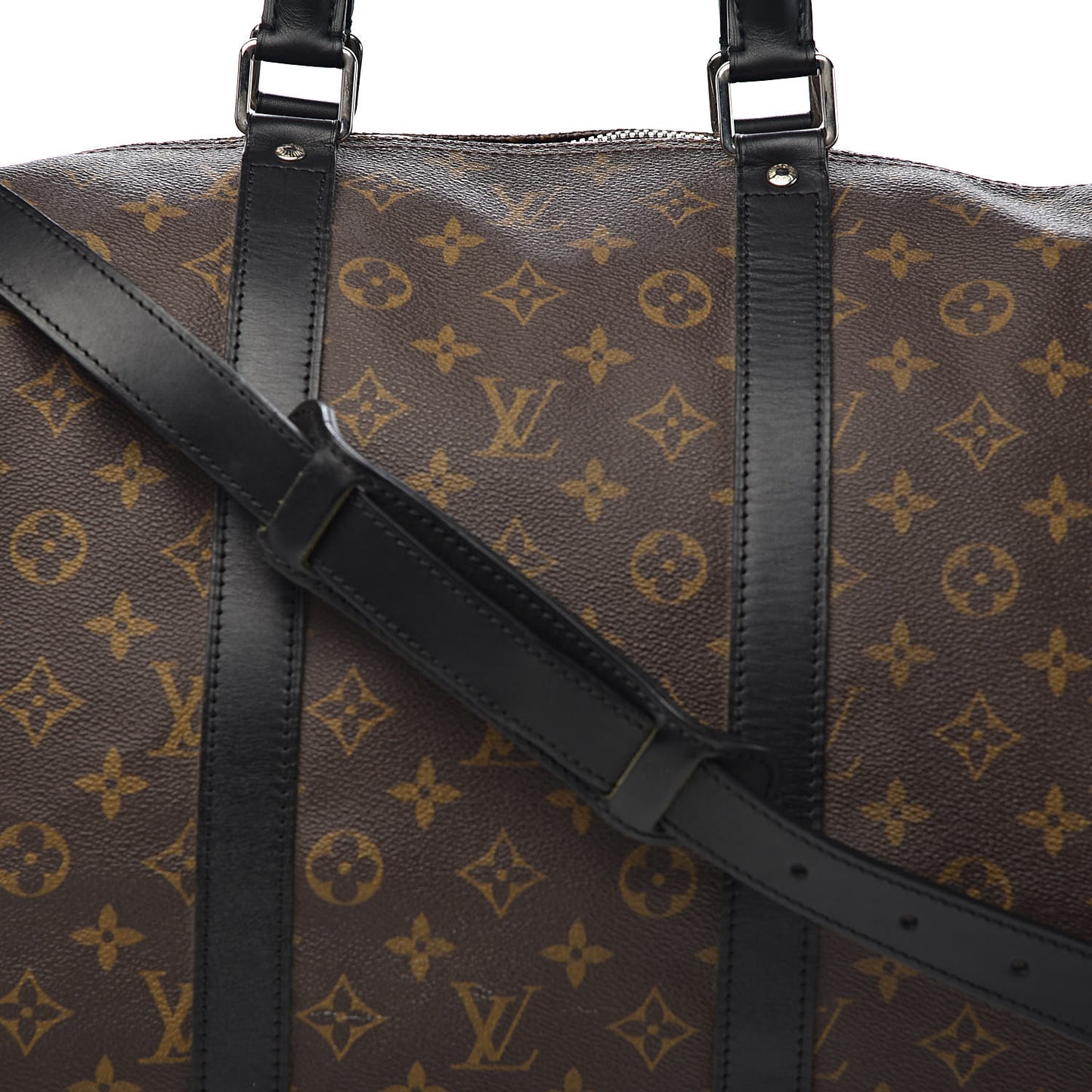 Monogram Macassar Keepall Bandouliere 55