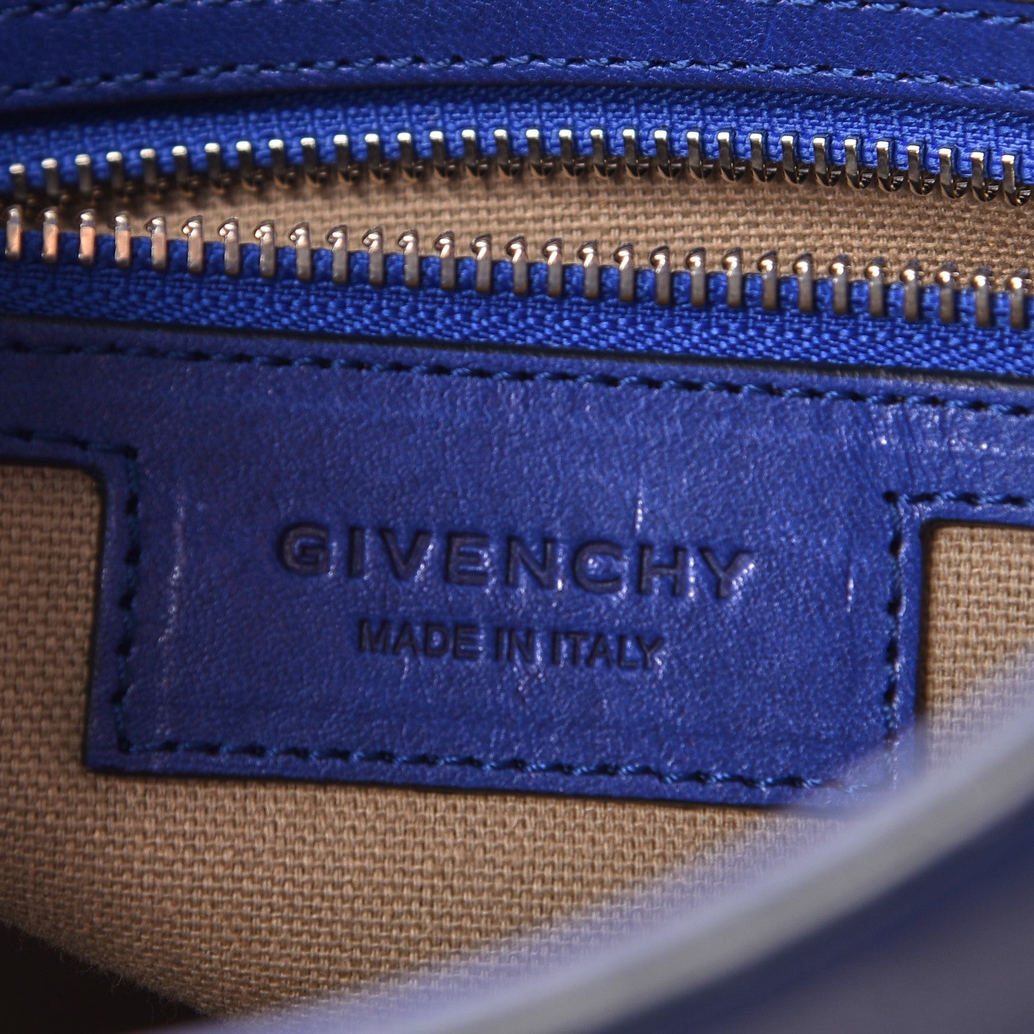 Givenchy Lambskin Small Obsedia Hobo Blue 6 of 11