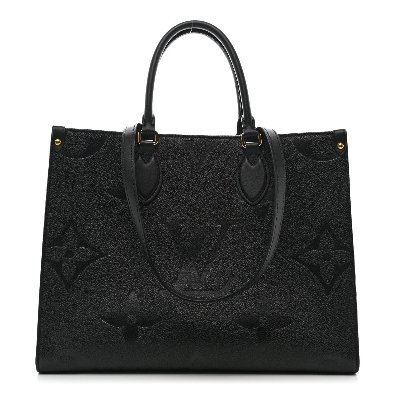 Louis Vuitton Empreinte Monogram Giant OnTheGo MM Black 1 of 9