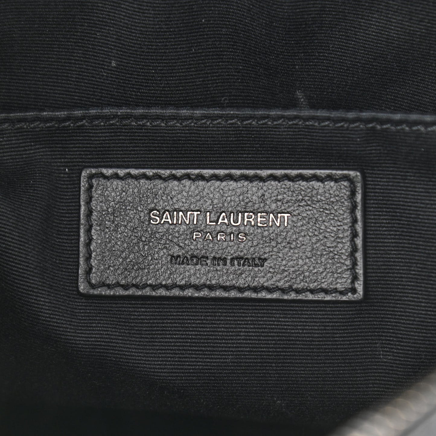 Calfskin Matelasse Monogram Lou Camera Bag Black