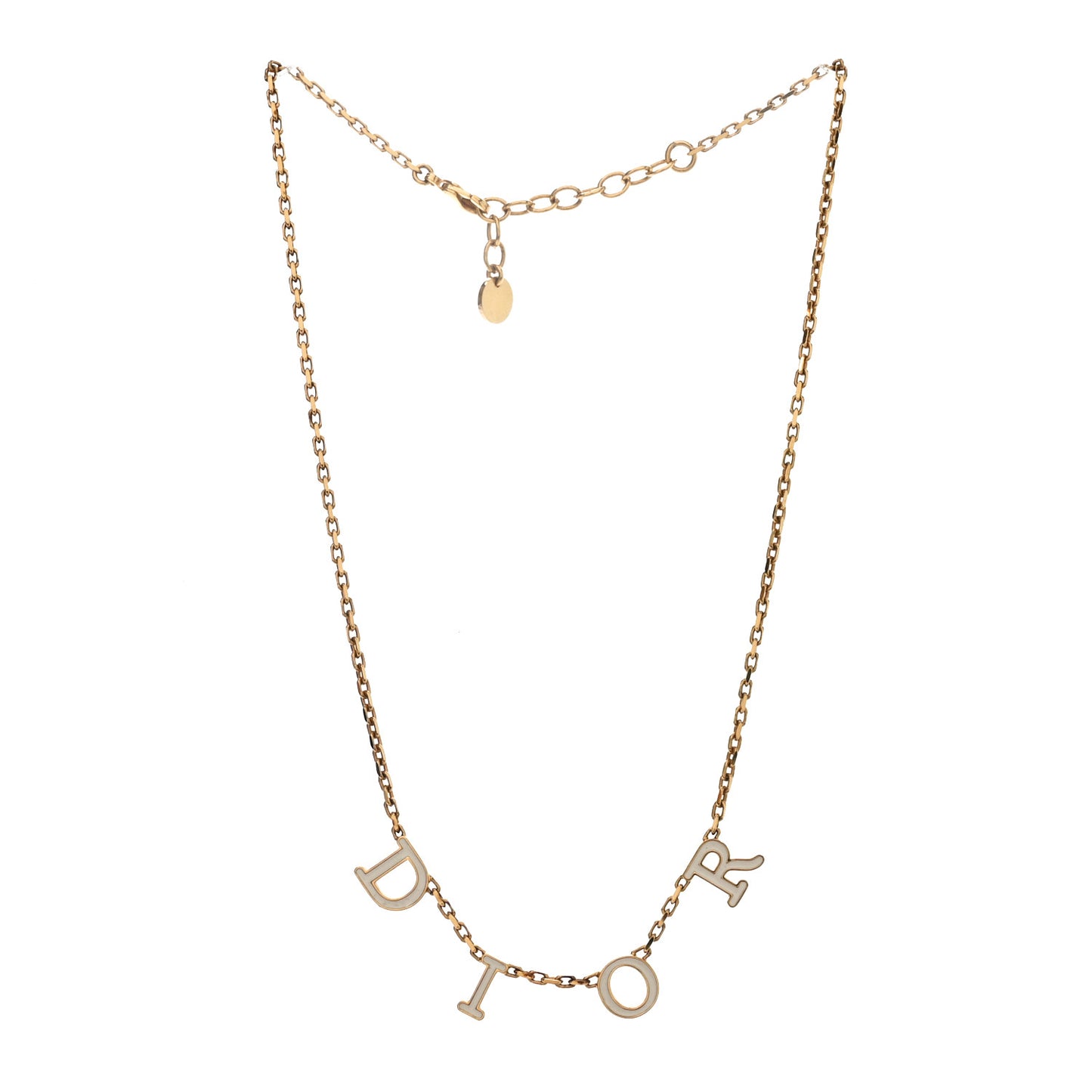 Metal Lacquer Dio(r)evolution Necklace Gold