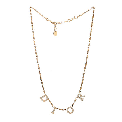 Christian Dior Metal Lacquer Dio(r)evolution Necklace Gold 3 of 5