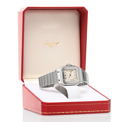 Cartier Stainless Steel 29mm Santos De Cartier Galbee Quartz Watch 5 of 5