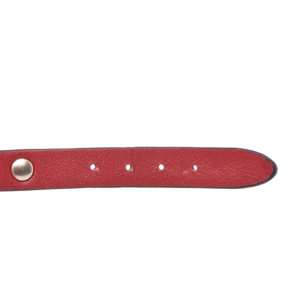 Valentino Garavani Vitello Rockstud Bracelet Red 5 of 5