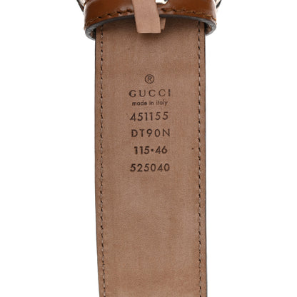 Gucci Lisse Calfskin Dionysus 35mm Belt 115 46 Cuir 3 of 5