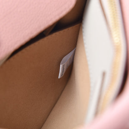 MCM Grained Calfskin Mini Milla Tote Pink 7 of 9