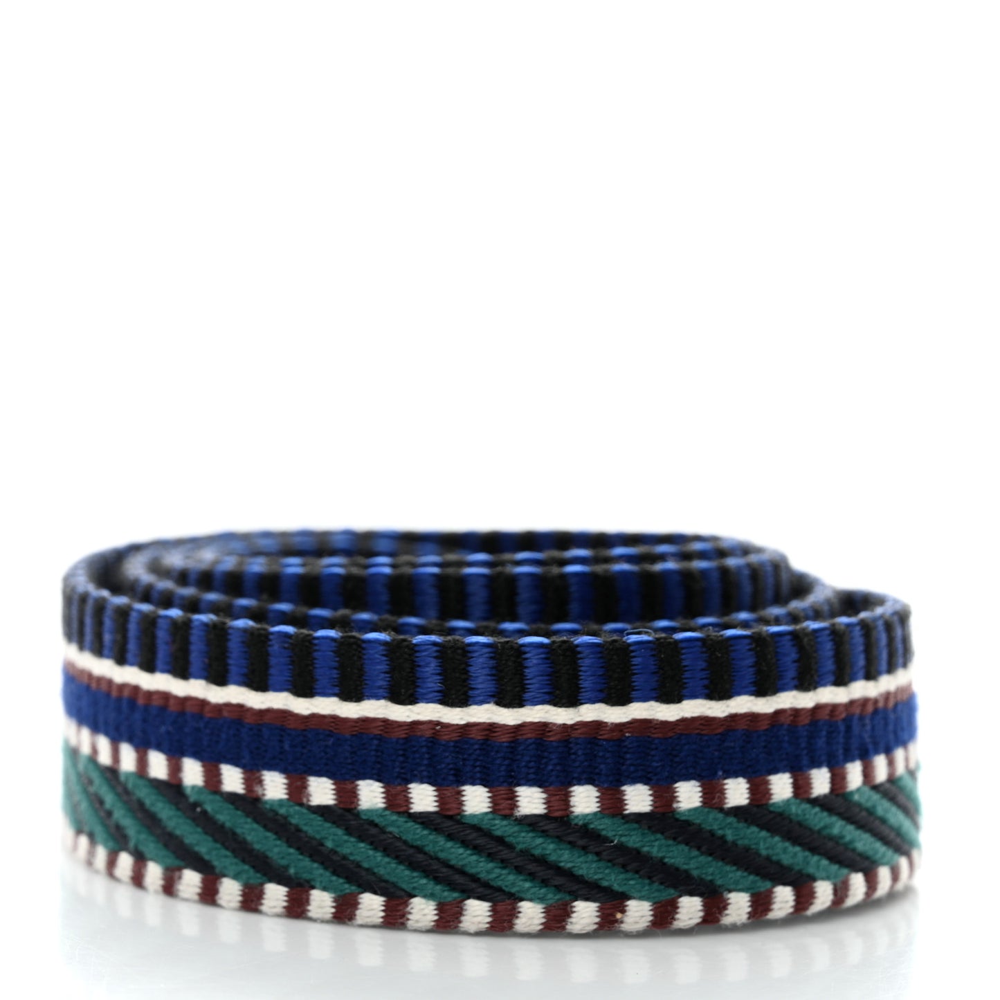 Toile Swift 25mm Sangle Cavale Shoulder Strap Malachite Bleu Electrique Black