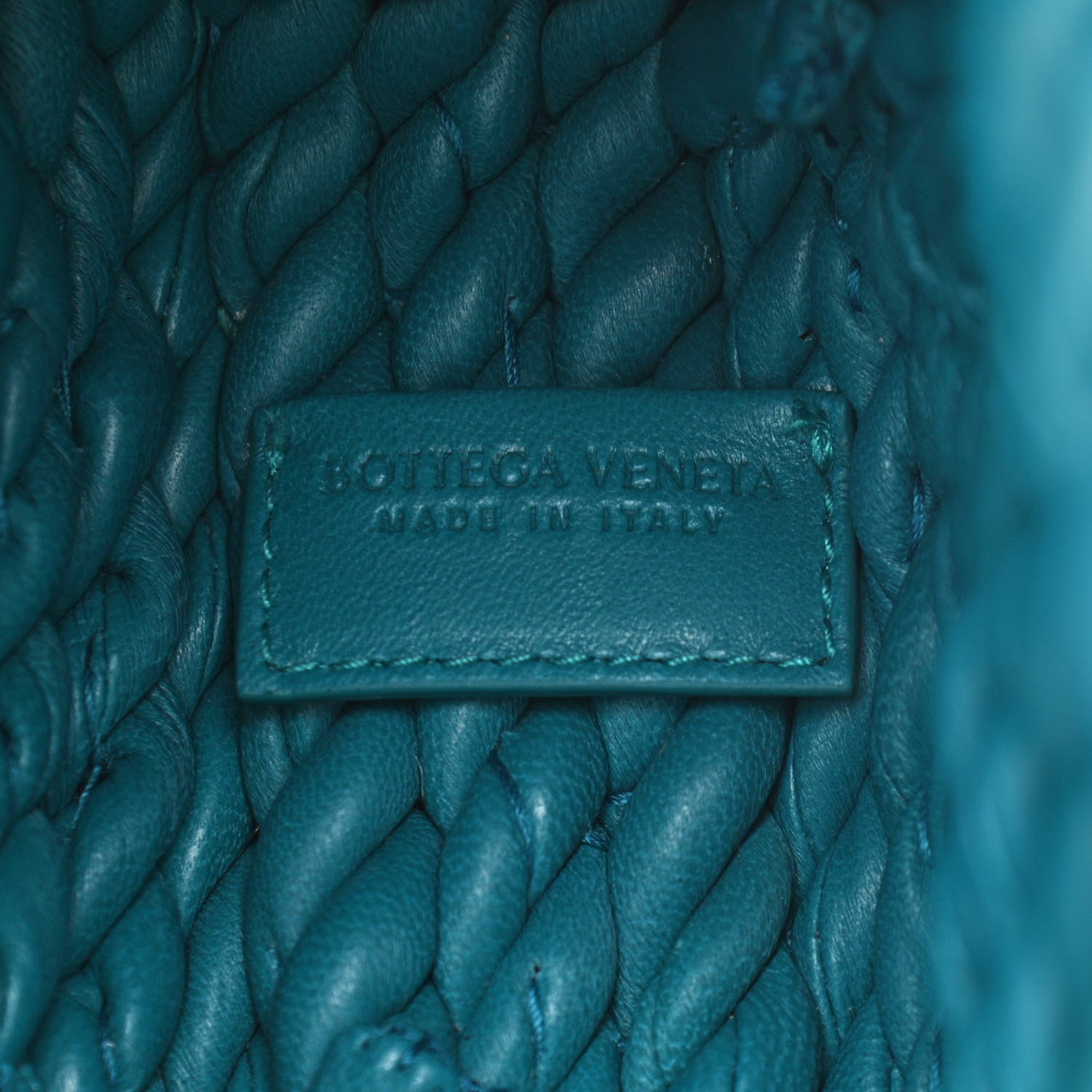 Bottega Veneta Lambskin Torchon Tasseled Twisted Shoulder Bag Blaster 7 of 10