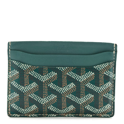 Goyard Goyardine Saint Sulpice Card Holder Green 1 of 7
