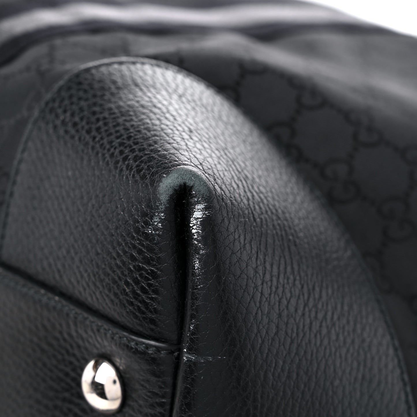 Nylon Monogram XL Duffle Bag Black