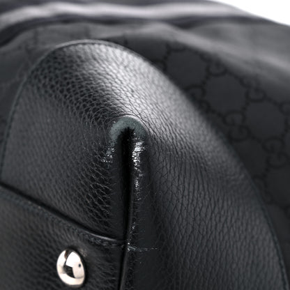 Gucci Nylon Monogram XL Duffle Bag Black 11 of 14