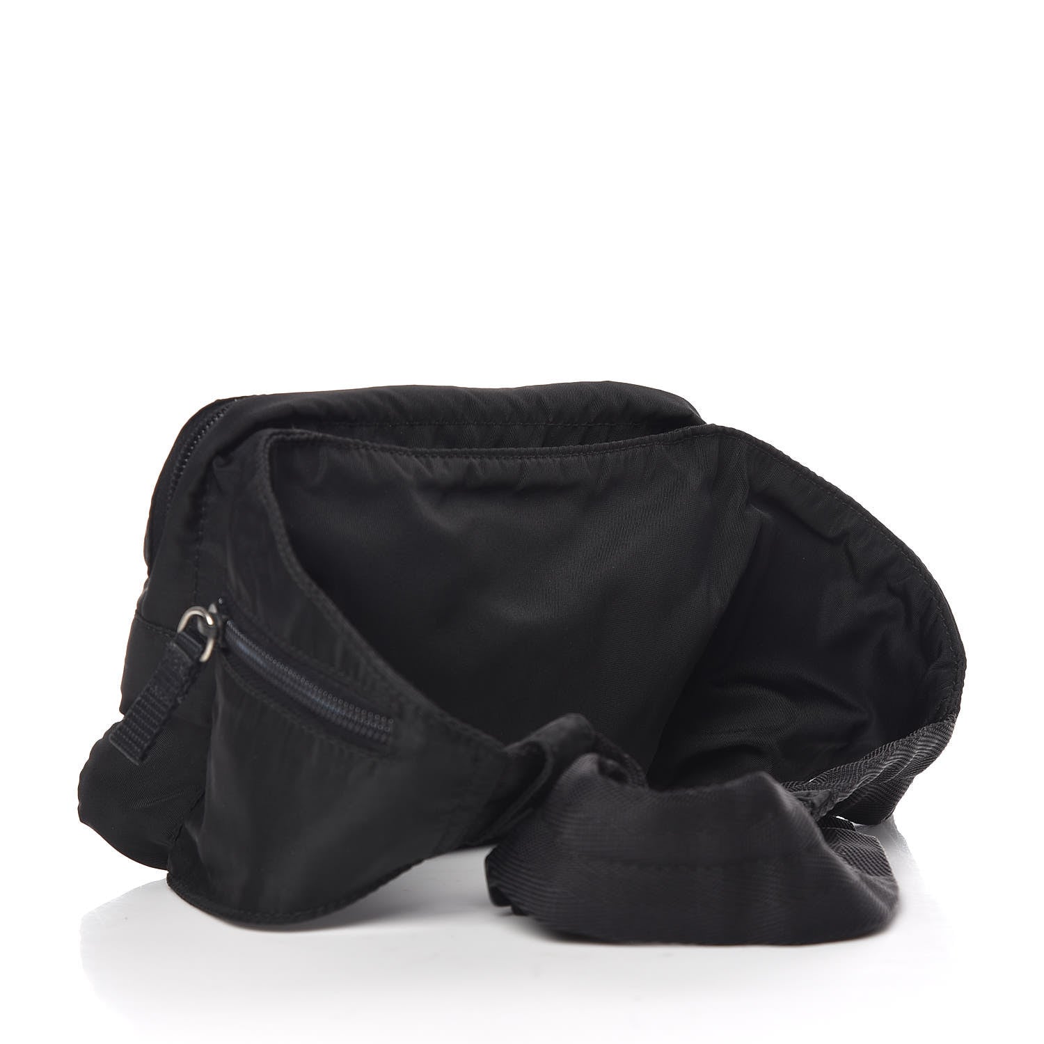 Prada Tessuto Nylon Belt Bag Black 3 of 8