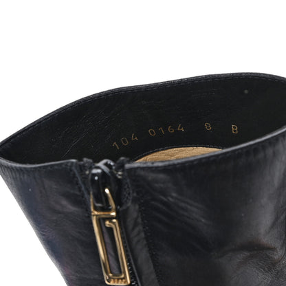 Gucci Calfskin Ankle Booties 8 Black 9 of 9