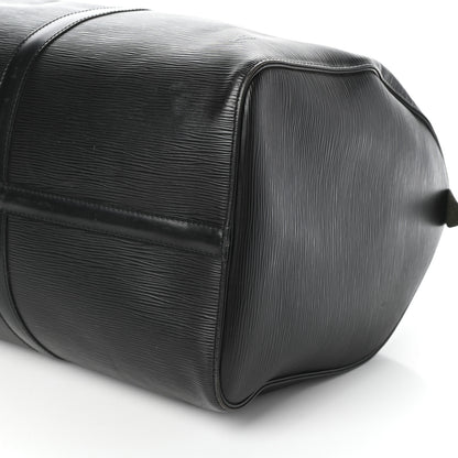 Louis Vuitton Epi Keepall 50 Black 9 of 9