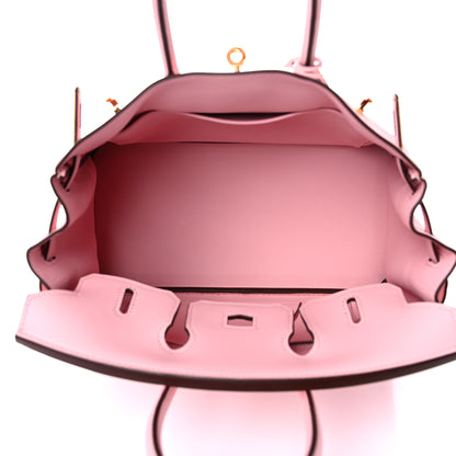 Hermes Swift Birkin 25 Rose Sakura 15 of 35