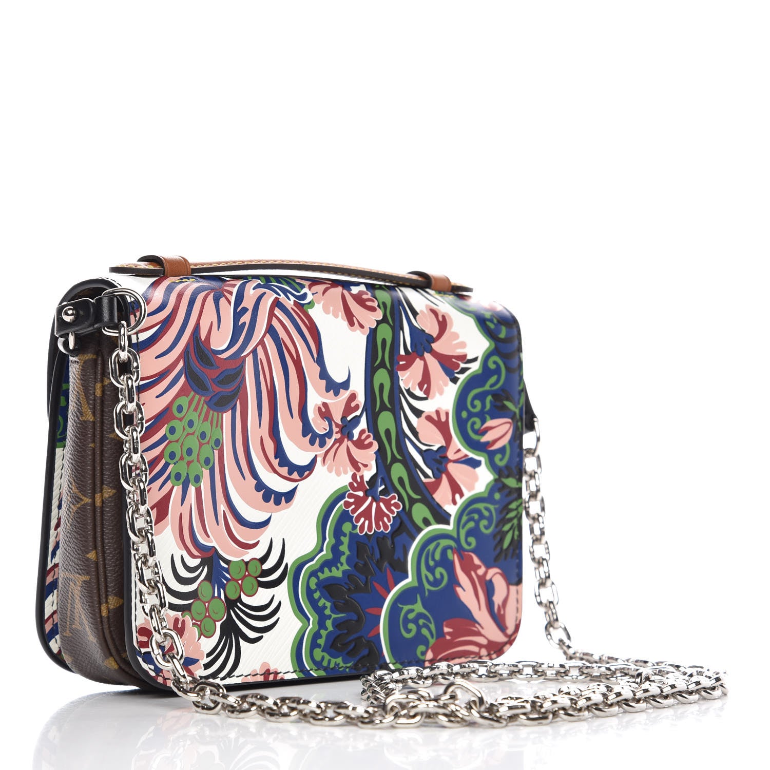 Louis Vuitton Epi Monogram Floral Mini Pochette Metis 3 of 6