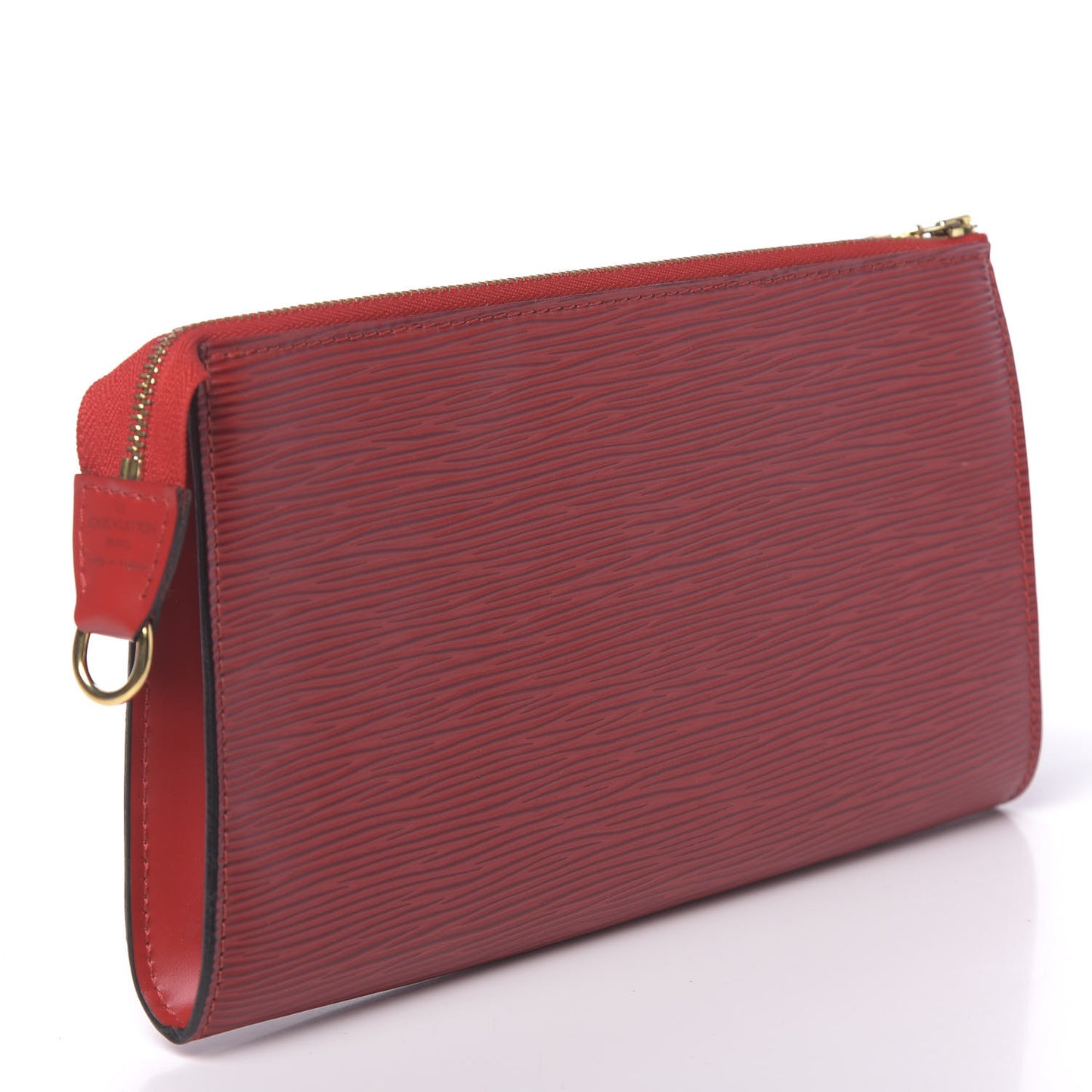 Epi Pochette Accessories 24 Castillan Red