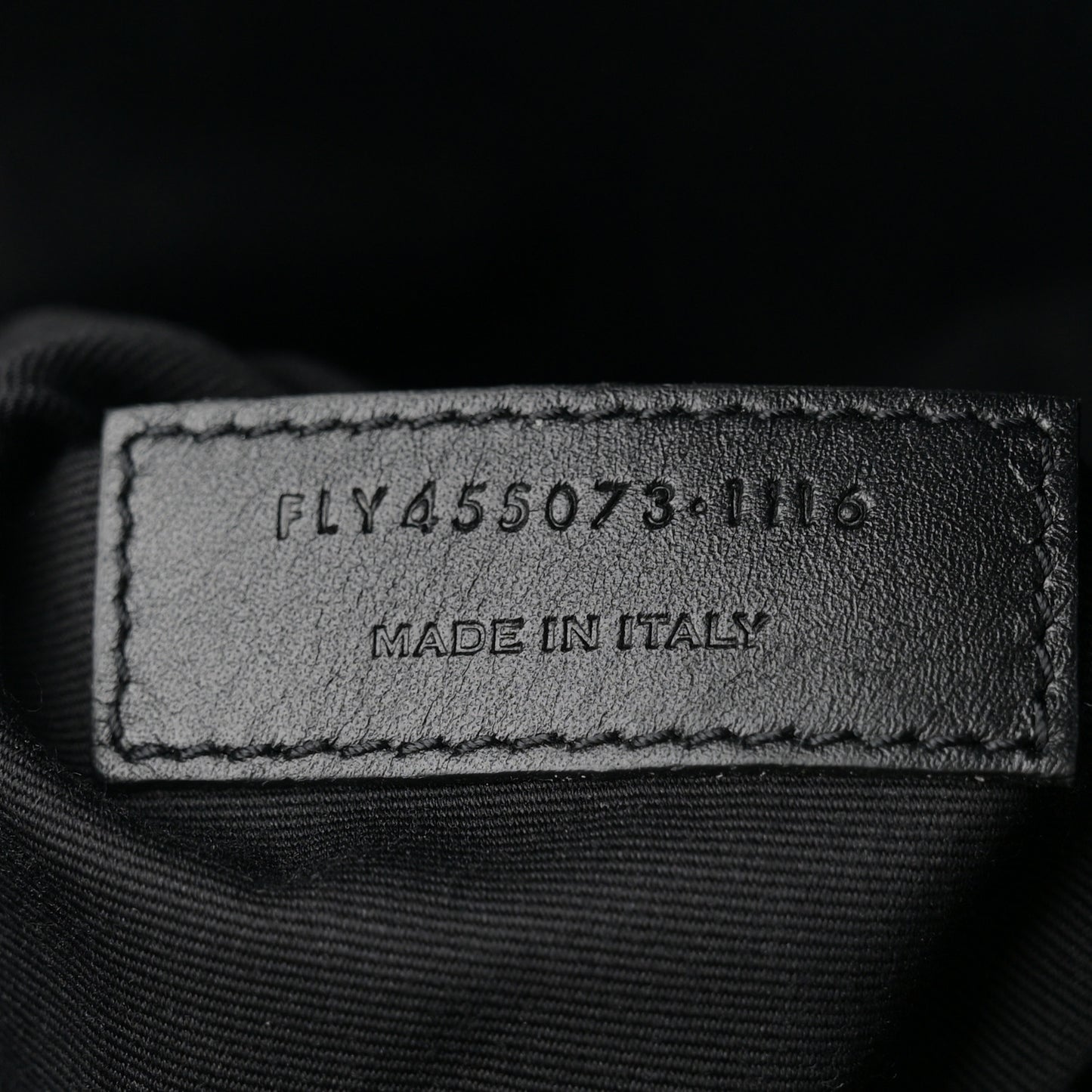 Suede Flat Messenger Bag Black