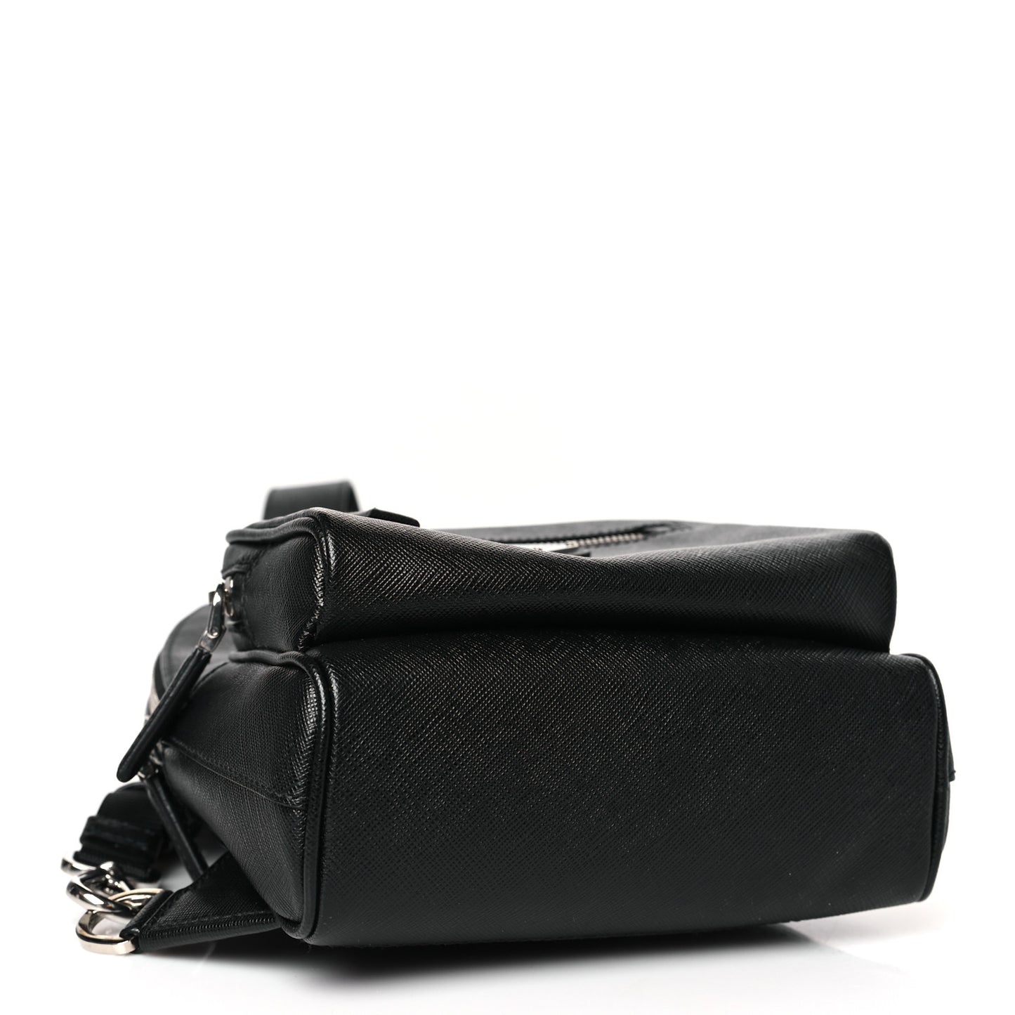Saffiano Sling Backpack Black