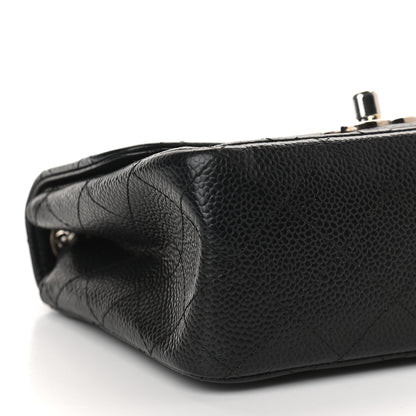 Chanel Caviar Quilted Mini Square Flap Black 8 of 9