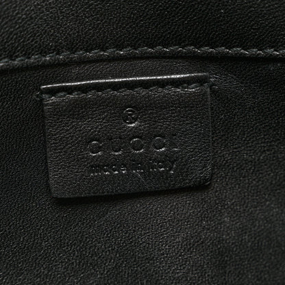 Gucci Metallic Crackled Calfskin Broadway Clutch Salmone 6 of 7