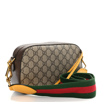 Gucci GG Supreme Monogram Web Neo Vintage Shoulder Bag Beige New Acero Crop 3 of 10