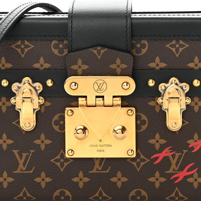 Louis Vuitton Monogram Petite Malle Black 7 of 9