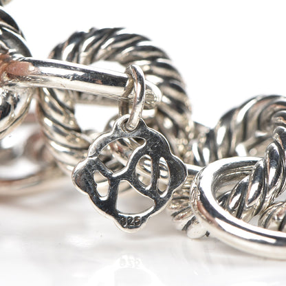 David Yurman Sterling Silver 12mm Large Oval Link Bracelet 6 of 6