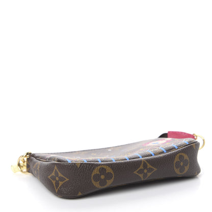 Louis Vuitton Monogram 2020 Christmas Animation Roller Coaster Mini Pochette Accessories Pivoine 4 of 8