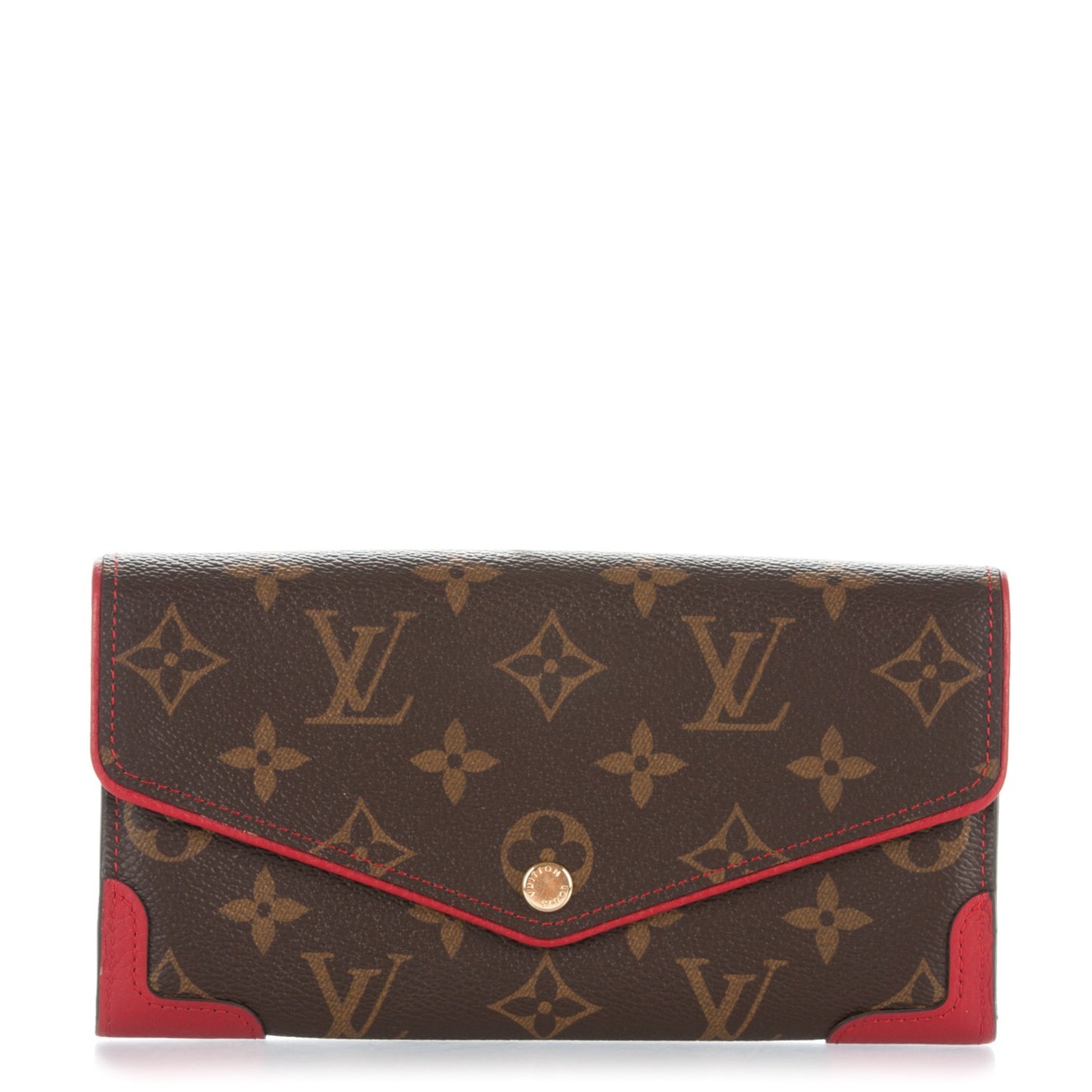 Monogram Sarah Retiro Wallet Cherry