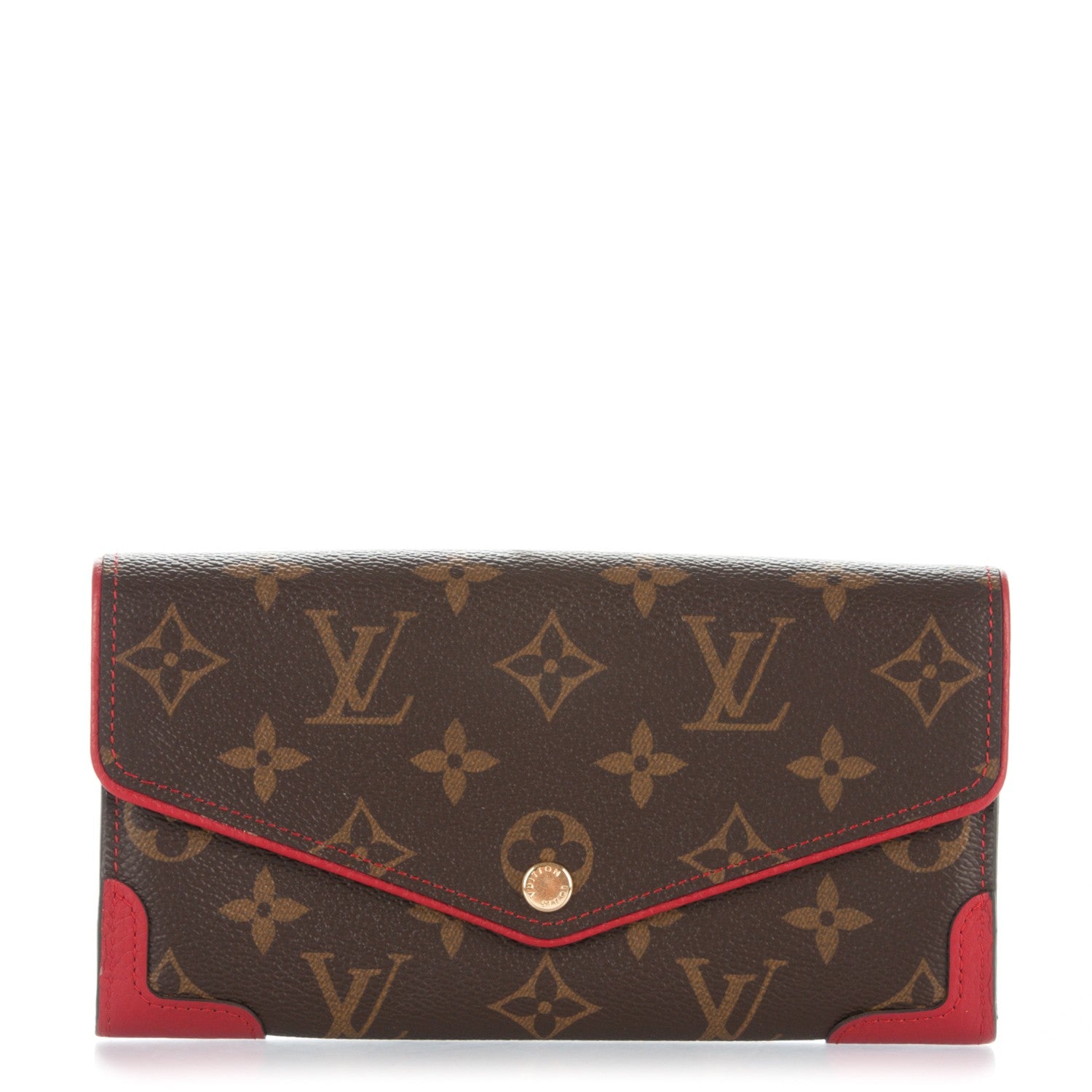 Louis Vuitton Monogram Sarah Retiro Wallet Cherry 1 of 7