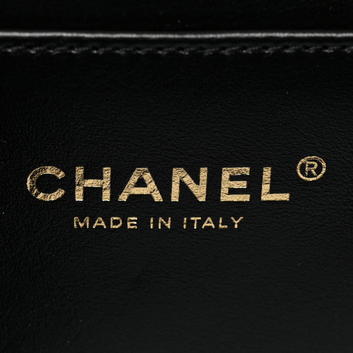 Caviar Quilted Coco First Flap Black